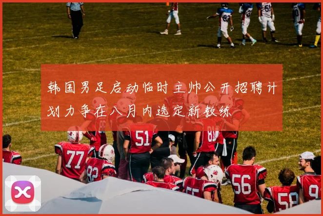 韩国男足启动临时主帅公开招聘计划力争在八月内选定新教练